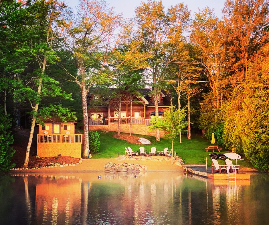 The Cottage from the Lake